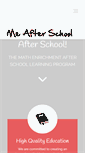 Mobile Screenshot of meafterschool.org